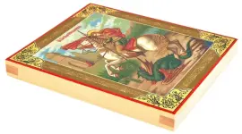 Икона "Святой Георгий" Палех